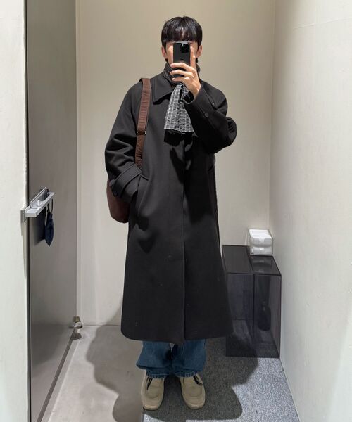 INSILENCE(インサイロンス)の「マペルカシミヤバルマカンコート BLACK(チェスターコート・レディース・その他・LARGE/SMALL/MEDIUM)」の21枚目の写真