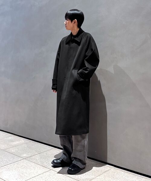 INSILENCE(インサイロンス)の「マペルカシミヤバルマカンコート BLACK(チェスターコート・レディース・その他・LARGE/SMALL/MEDIUM)」の22枚目の写真
