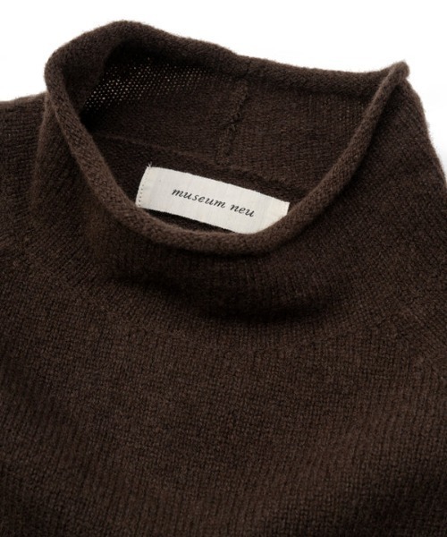 museum neu(ミュージアム ニュー)の「museum neu Knit Pullover (V253304)(ニット/セーター・メンズ・ブラウン/ブラック・LARGE)」の8枚目の写真