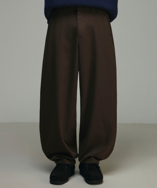 SIGNATURE（シグネチャ）の「起毛セミバルーンフィットスラックス[ブラウン]（スラックス・レディース・その他・X-LARGE/SMALL/MEDIUM/LARGE）」の7枚目の写真