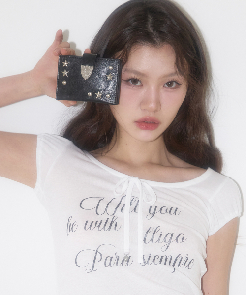 ILLIGO(イリゴ)の「ウェスタンアコーディオンカード財布ブラック(札入れ/マネークリップ・レディース・その他・OS)」の4枚目の写真