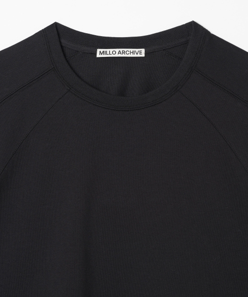 Millo Archive（ミロ アーカイブ）の「ダブルインシジョンTシャツ[ブラック]（Tシャツ/カットソー・メンズ・その他・MEDIUM/LARGE/X-LARGE）」の2枚目の写真