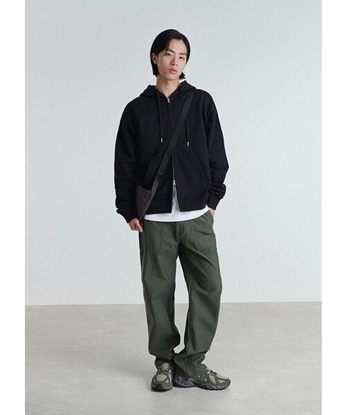MUSINSA STANDARD（ムシンサスタンダード）の「[ヒートタンダード] クルーネック長袖Tシャツ [ホワイト]（Tシャツ/カットソー・メンズ・その他・XX-LARGE/XXX-LARGE/SMALL/MEDIUM/LARGE/X-LARGE）」の11枚目の写真