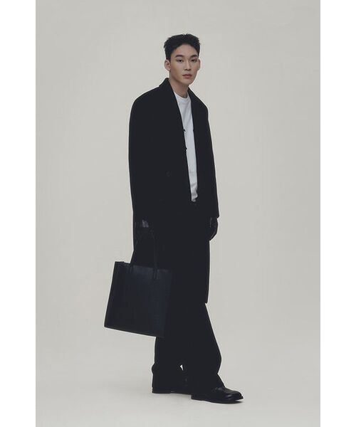 MUSINSA STANDARD（ムシンサスタンダード）の「[ヒートタンダード] クルーネック長袖Tシャツ [ホワイト]（Tシャツ/カットソー・メンズ・その他・XX-LARGE/XXX-LARGE/SMALL/MEDIUM/LARGE/X-LARGE）」の18枚目の写真