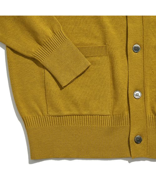 HISHANDER（ヒズハンダー）の「WHOLEGARMENT CARDIGAN [Mustard Yellow]（カーディガン/ボレロ・レディース・その他・1/2/3）」の6枚目の写真