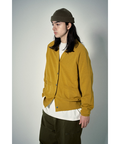 HISHANDER（ヒズハンダー）の「WHOLEGARMENT CARDIGAN [Mustard Yellow]（カーディガン/ボレロ・レディース・その他・1/2/3）」の12枚目の写真