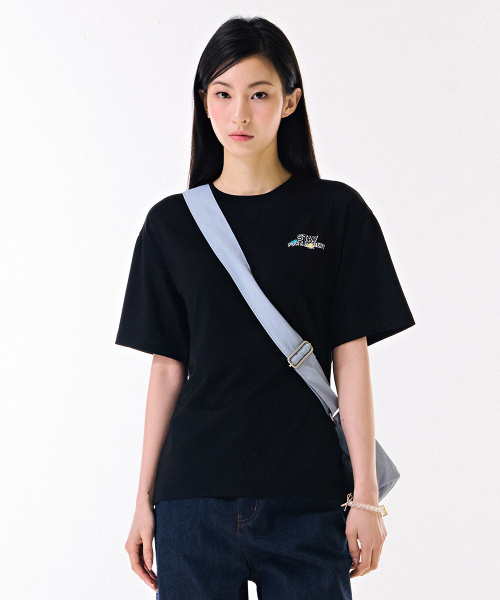 CHASECULT（チェイスカルト）の「共用バックプリントグラフィック半袖Tシャツ-DBRU5826D03（Tシャツ/カットソー・メンズ・ブラック・90/100/105/95）」の3枚目の写真