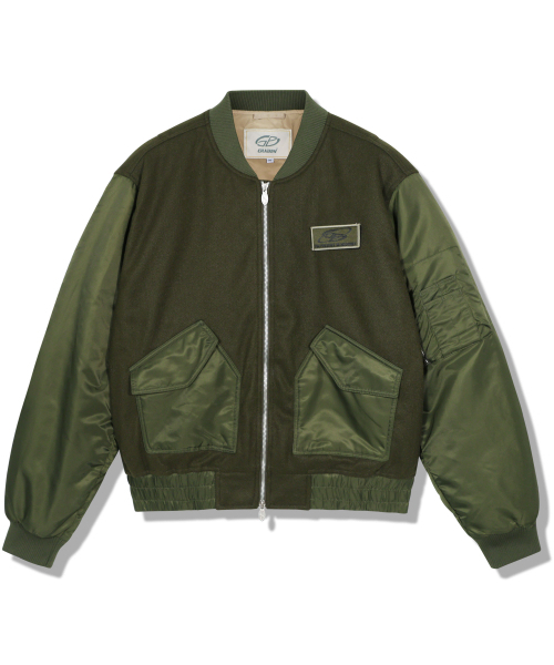 GUBIN(グビン)の「オーバーサイズシャーリングMA-1ジャケット(ブルゾン・レディース・その他・MEDIUM/LARGE)」の3枚目の写真