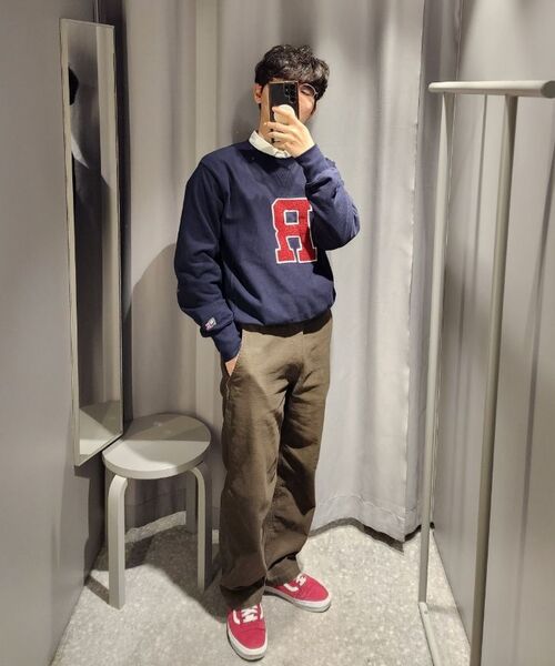 MUSINSA STANDARD（ムシンサスタンダード）の「ベージュサテンオフィサーパンツ[ブラウン]（その他パンツ・メンズ・その他・26/27/28/29/30/31/32/33/34/36/42/40/38）」の12枚目の写真