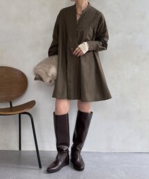 チュニックフレアブラウス