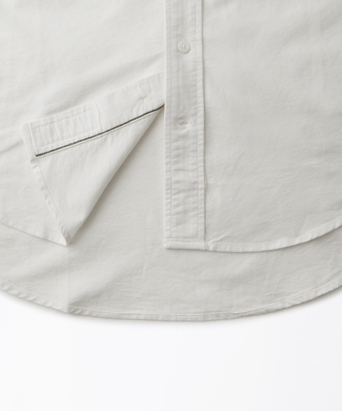 OUTSTANDING(アウトスタンディング)の「VINTAGE OXFORD BD SHIRT_OFF WHITE(シャツ/ブラウス・メンズ・その他・SMALL/MEDIUM/LARGE)」の4枚目の写真
