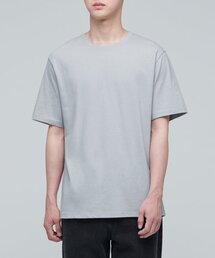 ベーシッククルーネックTシャツ[ライトグレー]