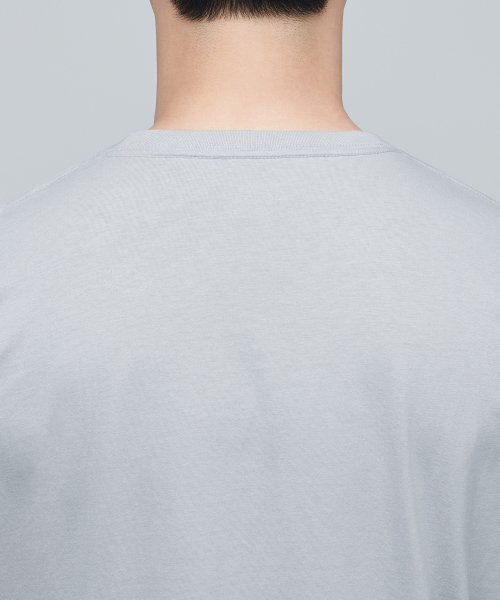 MUSINSA STANDARD（ムシンサスタンダード）の「ベーシッククルーネックTシャツ[ライトグレー]（Tシャツ/カットソー・メンズ・その他・XX-LARGE/XXX-LARGE/SMALL/MEDIUM/LARGE/X-LARGE）」の5枚目の写真