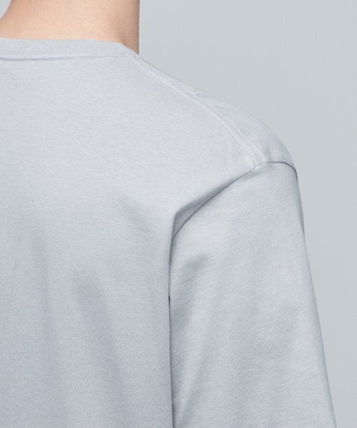 MUSINSA STANDARD（ムシンサスタンダード）の「ベーシッククルーネックTシャツ[ライトグレー]（Tシャツ/カットソー・メンズ・その他・XX-LARGE/XXX-LARGE/SMALL/MEDIUM/LARGE/X-LARGE）」の6枚目の写真