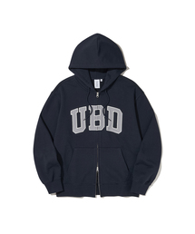 URBANDTYPE（アーバンディタイプ）の「UBD アスレチック スウェット フード ジップアップ_4カラー（パーカー）」