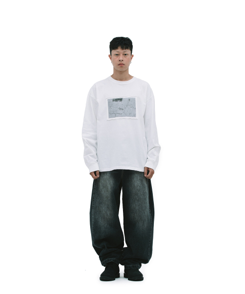 DEFGARMENTS（デフグラメンツ）の「NO PARKING LONG SLEEVE [WHITE]（Tシャツ/カットソー・レディース・その他・MEDIUM/LARGE）」の5枚目の写真