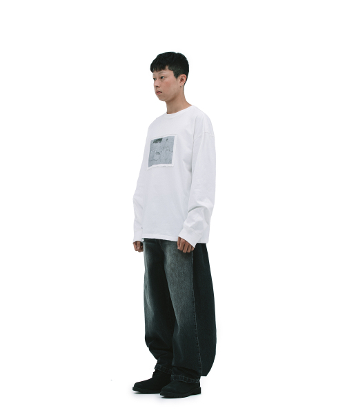 DEFGARMENTS（デフグラメンツ）の「NO PARKING LONG SLEEVE [WHITE]（Tシャツ/カットソー・レディース・その他・MEDIUM/LARGE）」の4枚目の写真
