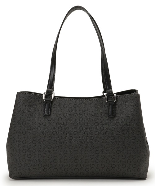 Guess(ゲス)の「MADWELLE Satchel トートバッグ (トートバッグ・レディース・ダークグレー/ホワイト・ONE SIZE)」の3枚目の写真