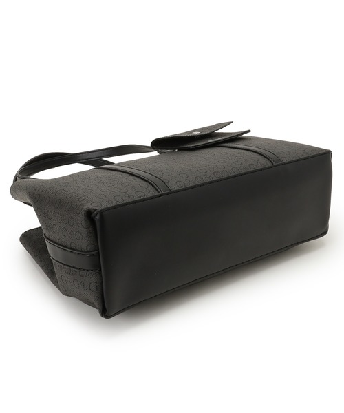 Guess(ゲス)の「MADWELLE Satchel トートバッグ (トートバッグ・レディース・ダークグレー/ホワイト・ONE SIZE)」の12枚目の写真