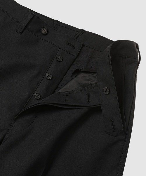 COMME des GARCONS HOMME（コム デ ギャルソン・オム）の「WOOL POPLIN CENTER CREASE PANTS（その他パンツ・メンズ・ブラック/ネイビー/チャコールグレー・L/M/S/XS）」の5枚目の写真