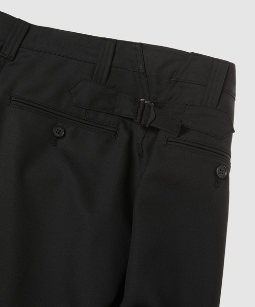 COMME des GARCONS HOMME（コム デ ギャルソン・オム）の「WOOL POPLIN CENTER CREASE PANTS（その他パンツ・メンズ・ブラック/ネイビー/チャコールグレー・L/M/S/XS）」の6枚目の写真