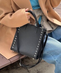 スタッズトートバッグ