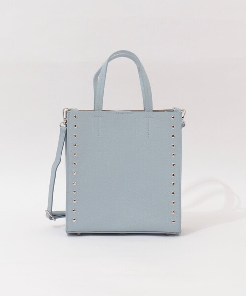 NOLLEY’S（ノーリーズ）の「スタッズトートバッグ（トートバッグ・レディース・サックスブルー/ブラック・FREE）」の7枚目の写真