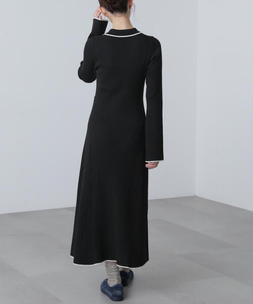 FREE'S MART（フリーズマート）の「◆ポロニットワンピース（ワンピース・レディース・ブラック/グレー/ブラウン・SMALL/MEDIUM）」の13枚目の写真