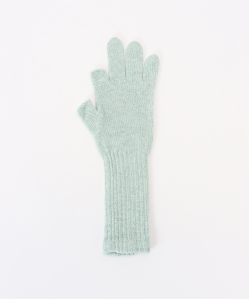 FRAMeWORK（フレームワーク）の「William Brunton ロングカーフグローブオープンターム（手袋・レディース・チャコールグレー/レッド/ライトグリーン/ベージュ・FREE）」の13枚目の写真