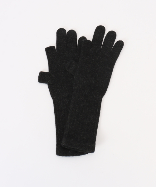 FRAMeWORK（フレームワーク）の「William Brunton ロングカーフグローブオープンターム（手袋・レディース・チャコールグレー/レッド/ライトグリーン/ベージュ・FREE）」の16枚目の写真