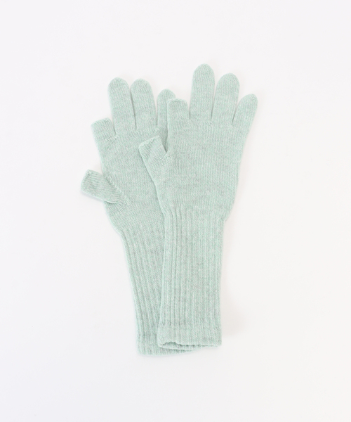 FRAMeWORK（フレームワーク）の「William Brunton ロングカーフグローブオープンターム（手袋・レディース・チャコールグレー/レッド/ライトグリーン/ベージュ・FREE）」の20枚目の写真