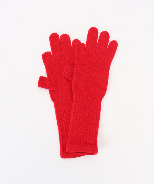 FRAMeWORK（フレームワーク）の「William Brunton ロングカーフグローブオープンターム（手袋・レディース・チャコールグレー/レッド/ライトグリーン/ベージュ・FREE）」の22枚目の写真