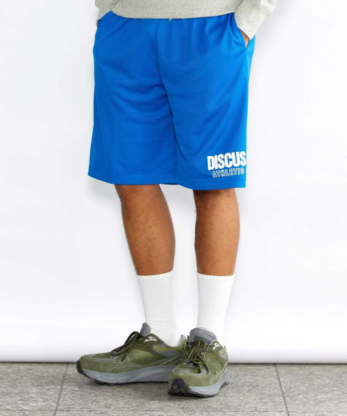 DISCUS ATHLETIC(ディスカス アスレチック)の「レターロゴメッシュショーツブルー(その他パンツ・レディース・その他・LARGE/MEDIUM/X-LARGE)」の7枚目の写真