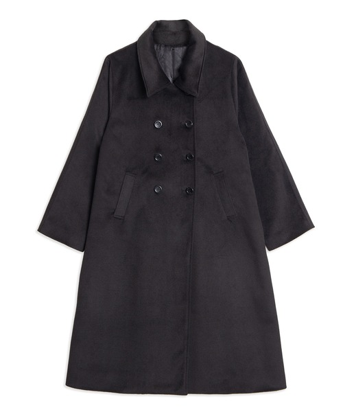 PUNYUS（プニュズ）の「ダブルロングコート（その他アウター・レディース・ピンク/ブラウン/ブラック・1/5/4/3/2）」の20枚目の写真