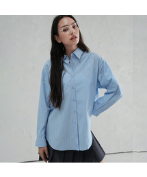 Fraise Unbalance Stripe Shirt - 2COL