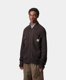 Carhartt WIP（カーハートダブリューアイピー）の「Carhartt WIP CHORE KNIT JACKET（カーハートワークインプログレス チョア ニット ジャケット）（ニット/セーター・メンズ）」