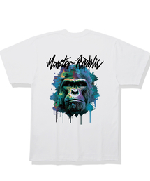 リアルフェイス ミッドナイトブルー Tシャツ ホワイト