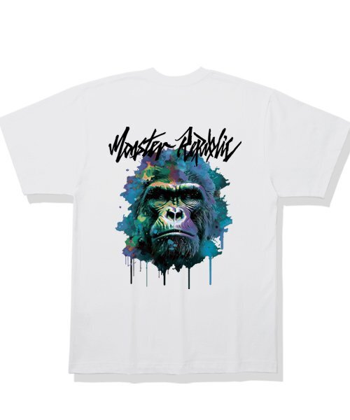 MONSTER REPUBLIC(モンスターリパブリック)の「リアルフェイス ミッドナイトブルー Tシャツ ホワイト(Tシャツ/カットソー・レディース・その他・LARGE/MEDIUM/SMALL/X-LARGE)」の2枚目の写真