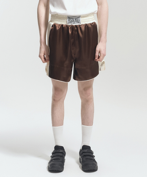 MUAY THAI SHORT (BROWN)