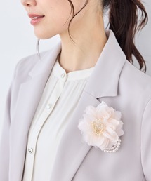 Honeys（ハニーズ）の「パール使いコサージュ（ブローチ/コサージュ）」