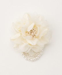 Honeys（ハニーズ）の「パール使いコサージュ（ブローチ/コサージュ）」