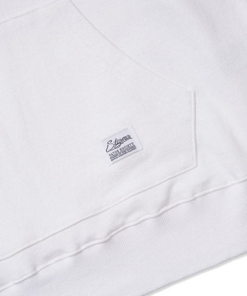 STIGMA(スティグマ)の「ML HOODIE WHITE(パーカー・メンズ・その他・MEDIUM/LARGE/X-LARGE)」の6枚目の写真