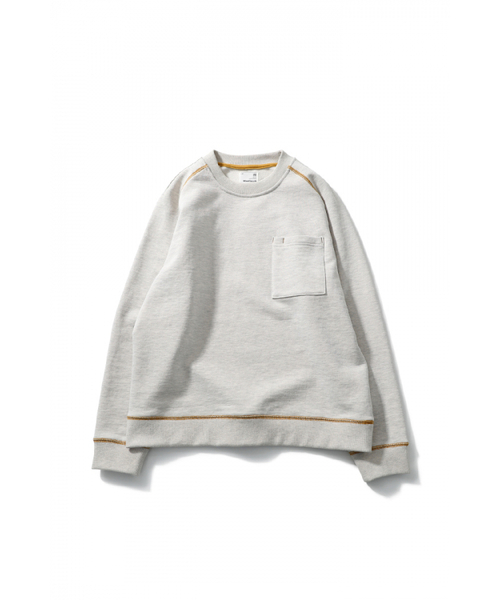 HORLISUN（ホーリーサン）の「Sugarpine Stitch Raglan Sweatshirt Oatmeal（スウェット・レディース・その他・LARGE/MEDIUM/SMALL）」の2枚目の写真