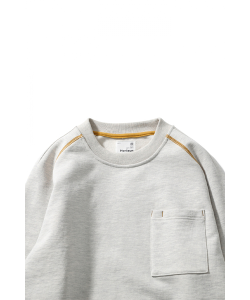 HORLISUN（ホーリーサン）の「Sugarpine Stitch Raglan Sweatshirt Oatmeal（スウェット・レディース・その他・LARGE/MEDIUM/SMALL）」の4枚目の写真