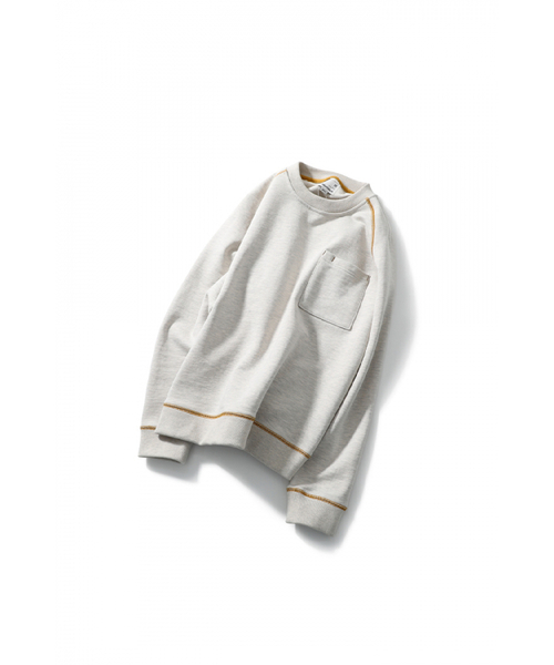 HORLISUN（ホーリーサン）の「Sugarpine Stitch Raglan Sweatshirt Oatmeal（スウェット・レディース・その他・LARGE/MEDIUM/SMALL）」の5枚目の写真