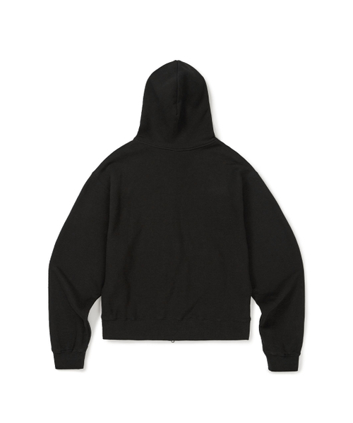 MMLG（エムエムエルジー）の「[Mmlg] STAR HOOD ZIPUP (EVERY BLACK)（パーカー・レディース・その他・LARGE/X-LARGE/MEDIUM/SMALL）」の2枚目の写真