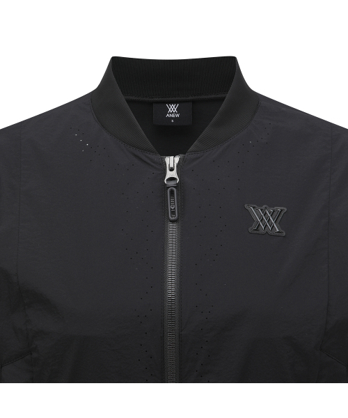 ANEW GOLF(アニューゴルフ)の「WOMEN SM BLACK FINISH MA-1 JACKET_BK(ナイロンジャケット・レディース・その他・LARGE/MEDIUM/SMALL/X-SMALL)」の5枚目の写真