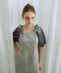 Sheer Peplum Overlay Top＆Pants（パンツドレス）｜et.UNiVER（エト