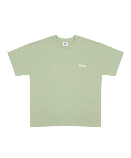 WYSE(ワイズ)の「エッセンシャルロゴTシャツ(ライトグリーン)(Tシャツ/カットソー・レディース・その他・MEDIUM/LARGE)」の1枚目の写真