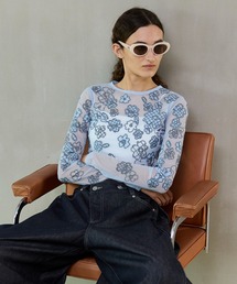 MAISON SPECIAL | Flower Embroidery Sheer Tops/フラワーエンブロイダリーシアートップス(その他トップス)